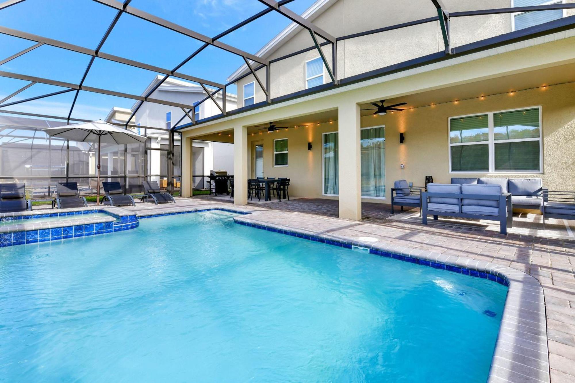 Luxury 9Br Getaway - Pool, Theater & Theme Rooms Kissimmee Exterior foto